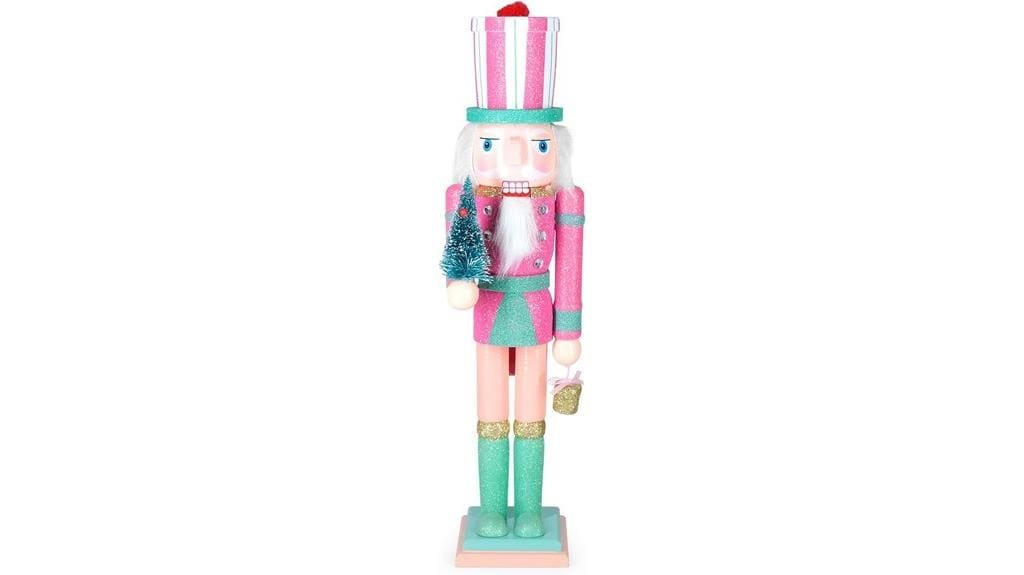 wooden christmas nutcracker ornament