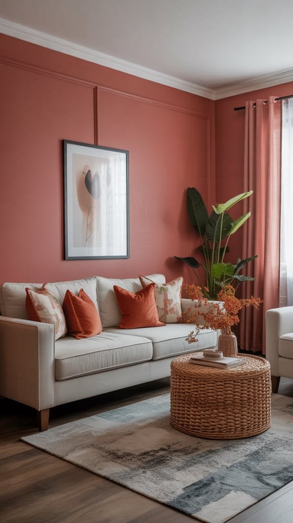 bold colors enhance atmosphere