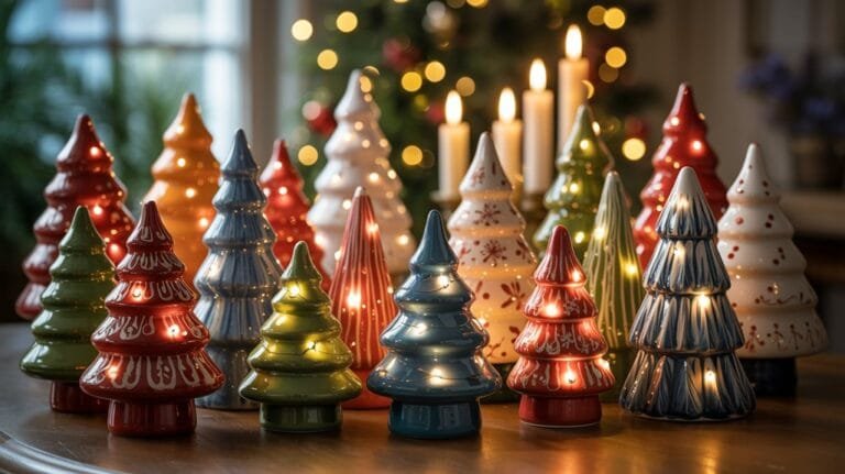 ceramic christmas tree decorations