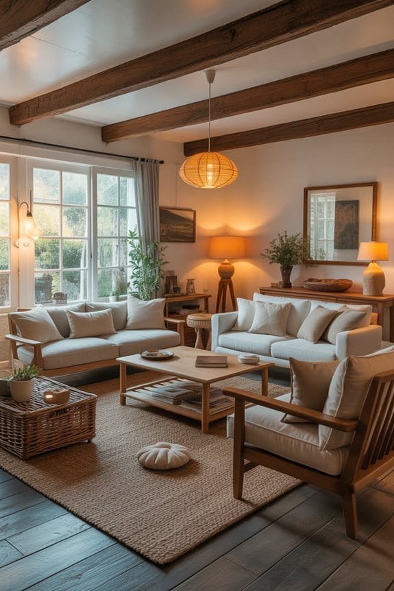 cozy cottage living room