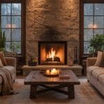 cozy fireplace living room ideas