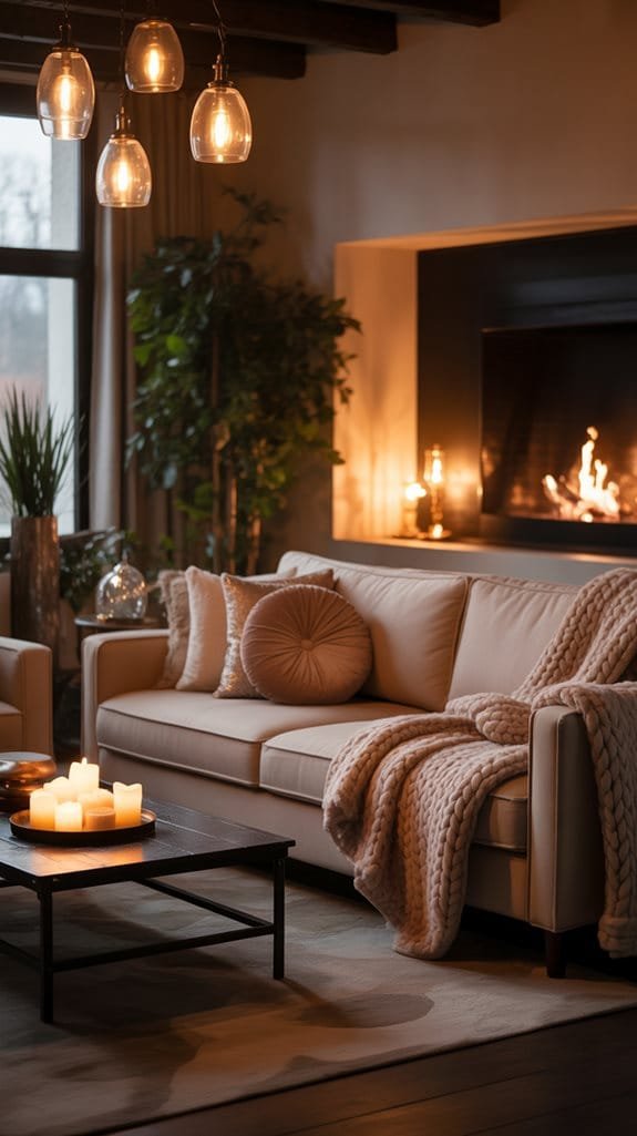 cozy lighting for winter