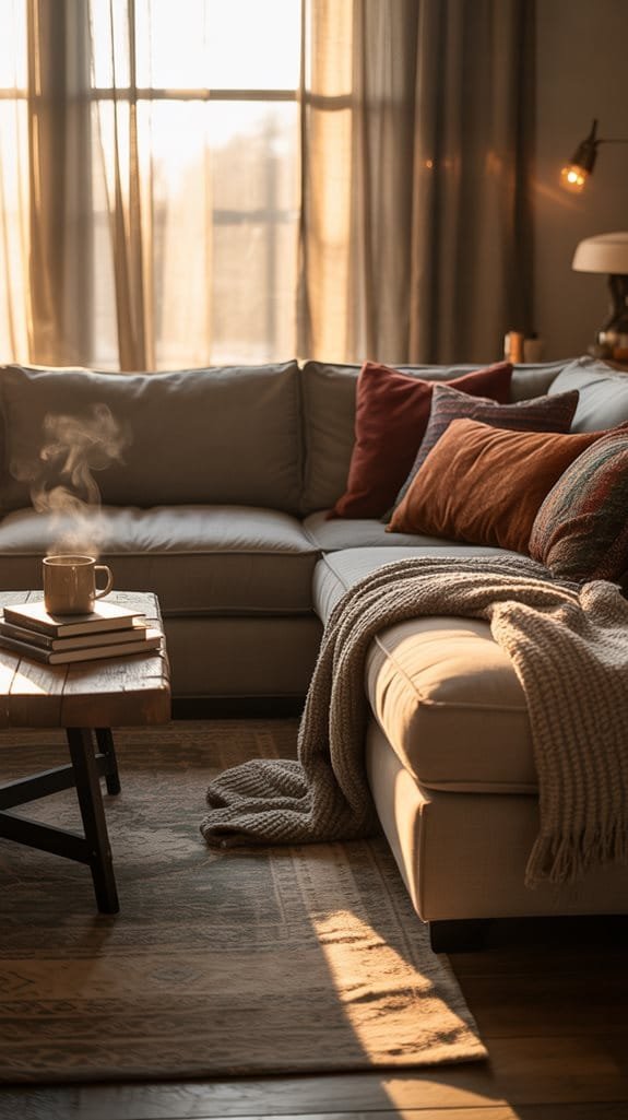 cozy oversized furniture retreat