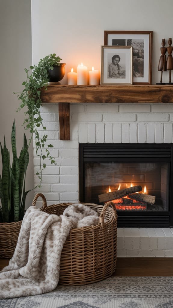 cozy personal textured decor