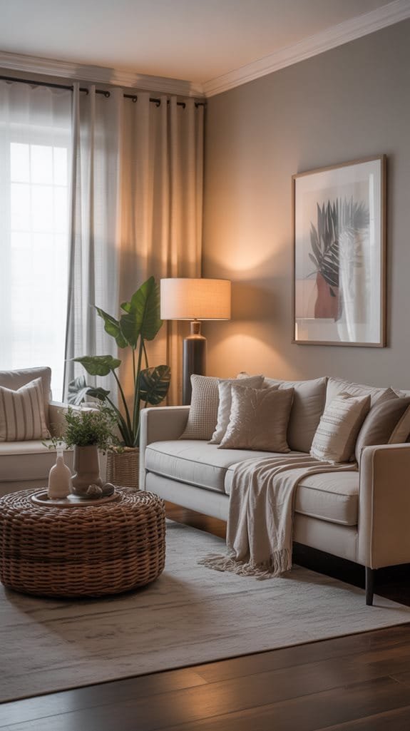 decorate high traffic areas first