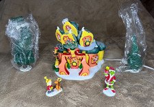 Dept 56 How The Grinch Stole Christmas - Cindy Lou Who’s House w/ Grinch & Max