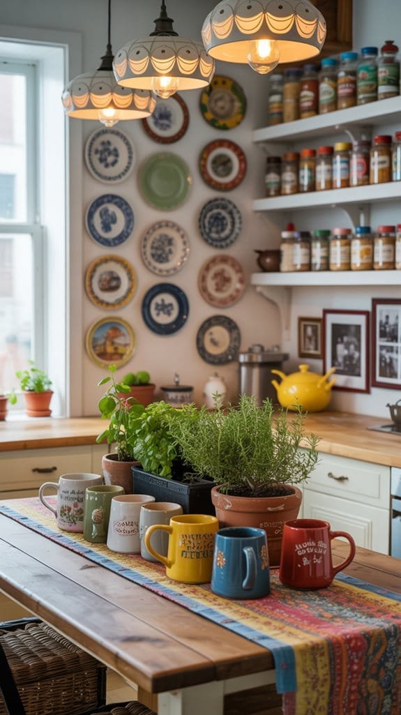 eclectic kitchen accessory ideas