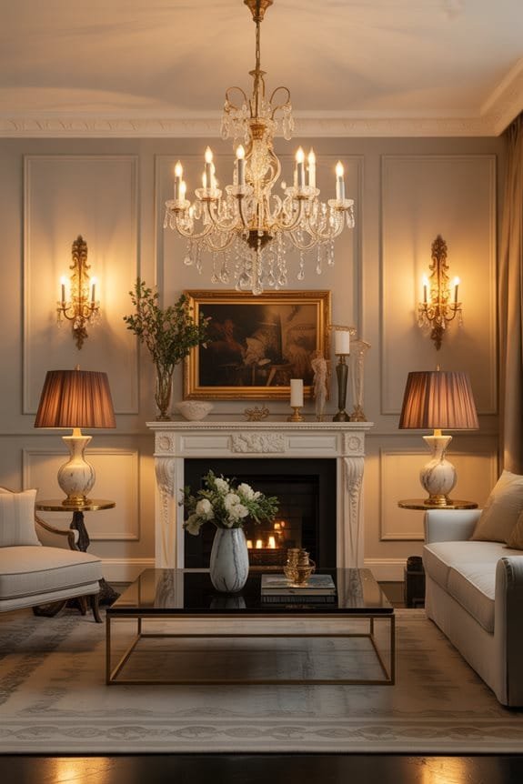 elegant lighting transforms spaces