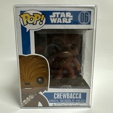 Funko Pop! #06: Star Wars Chewbacca Blue Box Large Font - First Release