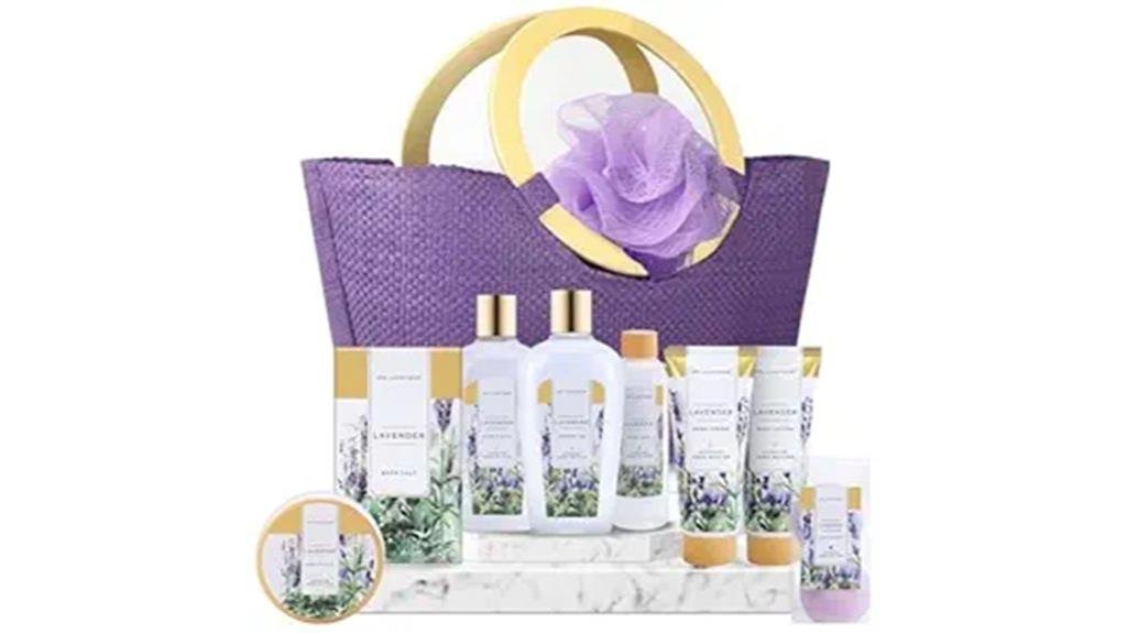 lavender bath gift set
