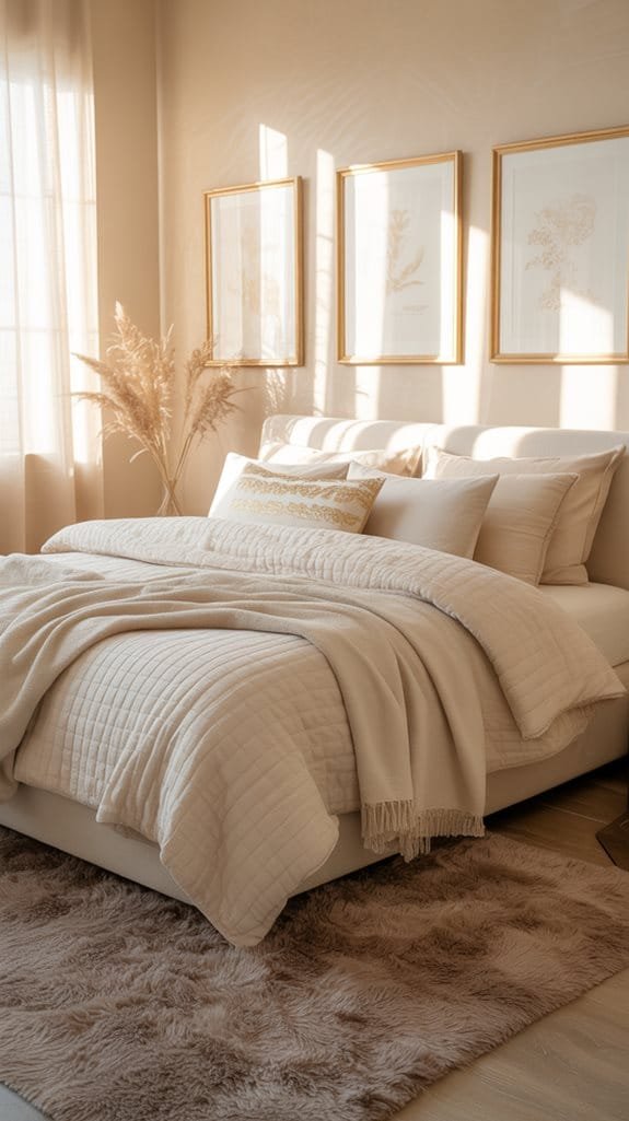 layered textures enhance comfort