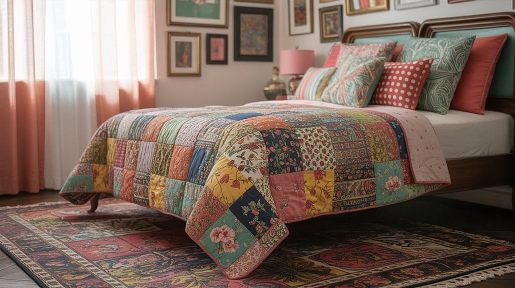 mixing patterns creatively together