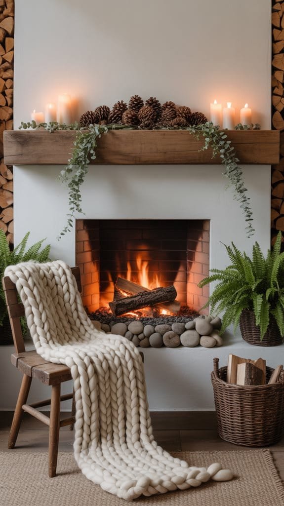 natural elements for warmth