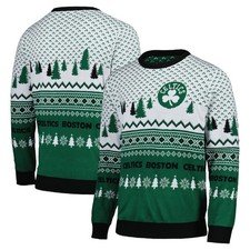 NBA Celtics 2025 Christmas Jumper Mens Ugly Christmas Freece Sweater Fanmade