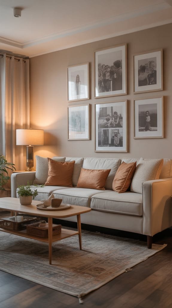 personalized photo gallery wall