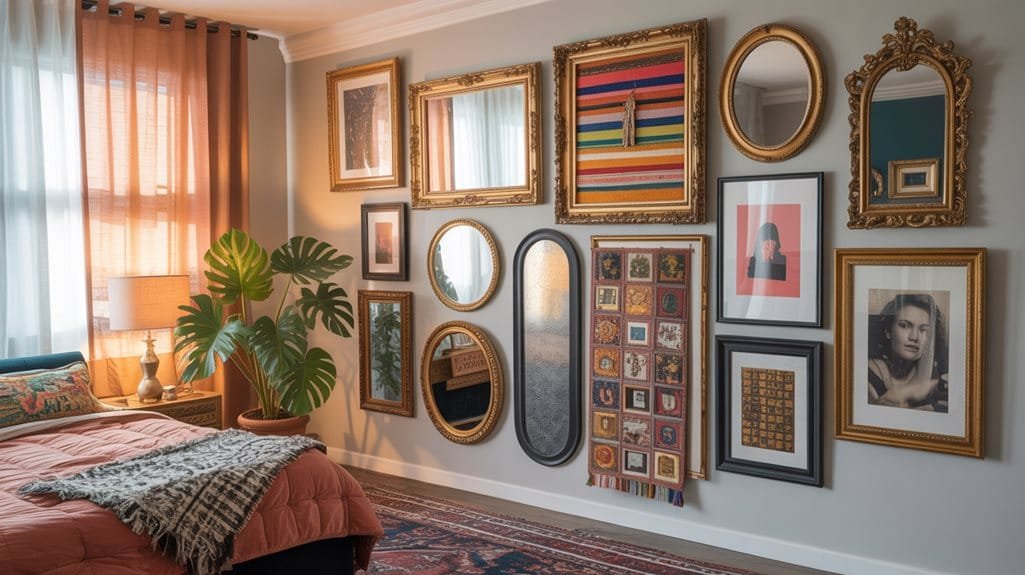 showcase personal art collection