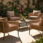 stylish outdoor rattan chairs