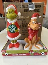 The Grinch and Max Christmas Blow Mold 2 Piece BRAND NEW (Ships Immediately)