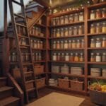 understairs pantry organization tips