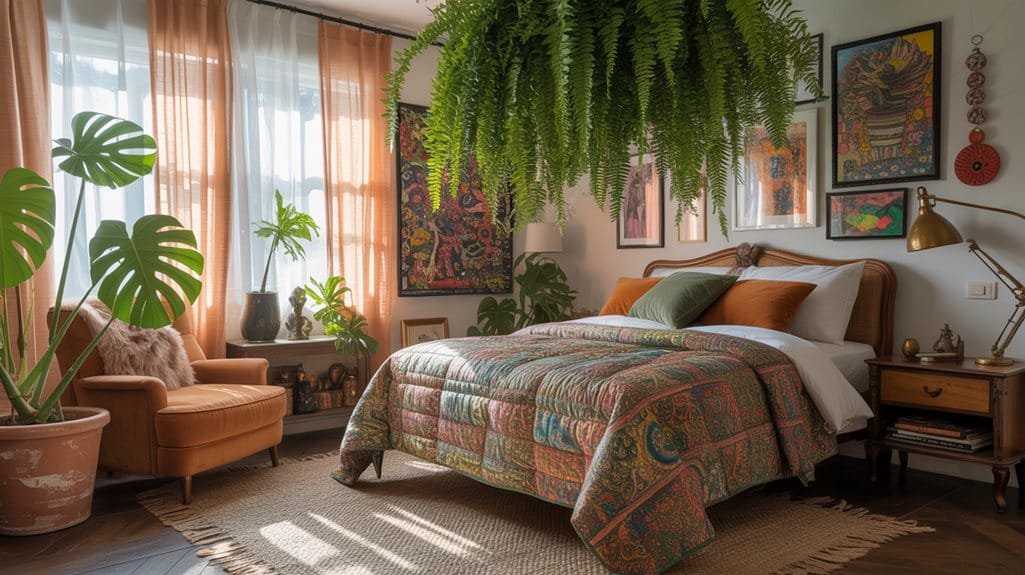 vibrant indoor plant decor