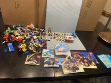 Vintage Lego Sets Incomplete And Figures 6604, 1557, 6831, 6896, 6809, 6590, +++