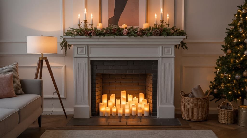 warm candlelit holiday gatherings
