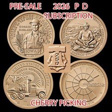 2026 P D American Innovation Dollar Annual Subscription (8) coins ⭐PRE-SALE⭐