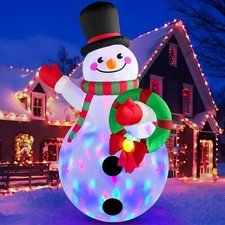 6 FT ANIMATED FROSTY THE SNOWMAN CHRISTMAS PROP