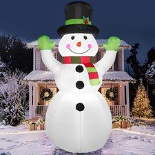 6 FT ANIMATED FROSTY THE SNOWMAN CHRISTMAS PROP