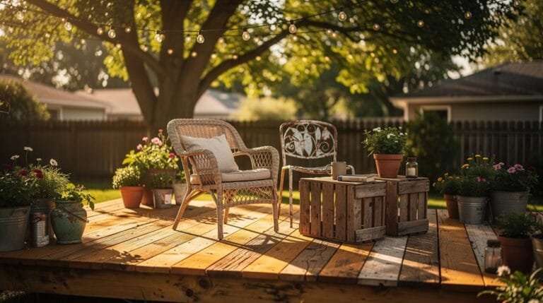 affordable outdoor deck ideas