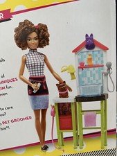 BARBIE DOLL PET GROOMER PLAYSET- NEW IN SEALED BOX JJB31-