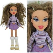 Bratz Yasmin Doll Brown Eyes Hair Green Braids Boots Beauty Mark Mole