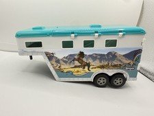 Breyer Horse Crazy Trailer Stablemates Horse Trailer Good Condition Toy Teal