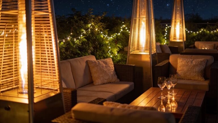 cozy outdoor patio warmth