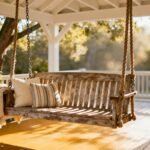 cozy outdoor porch swings
