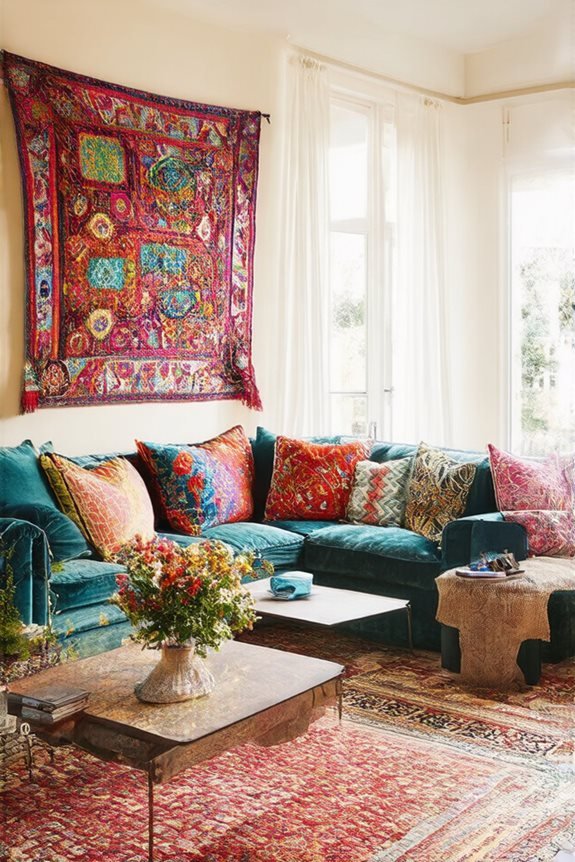 cozy textiles enhance comfort