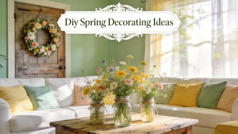 creative spring decor tips