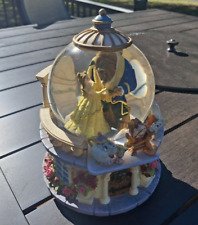 disney beauty and the beast snow globe no box very good condition.