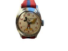 Disney Vintage 1950 Mickey Mouse Wrist Watch us time