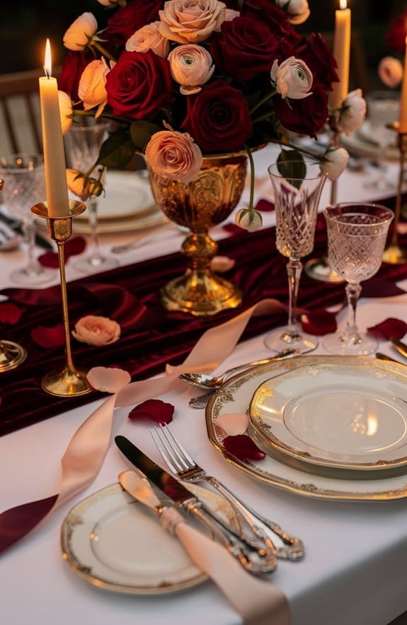 dramatic floral centerpiece arrangements