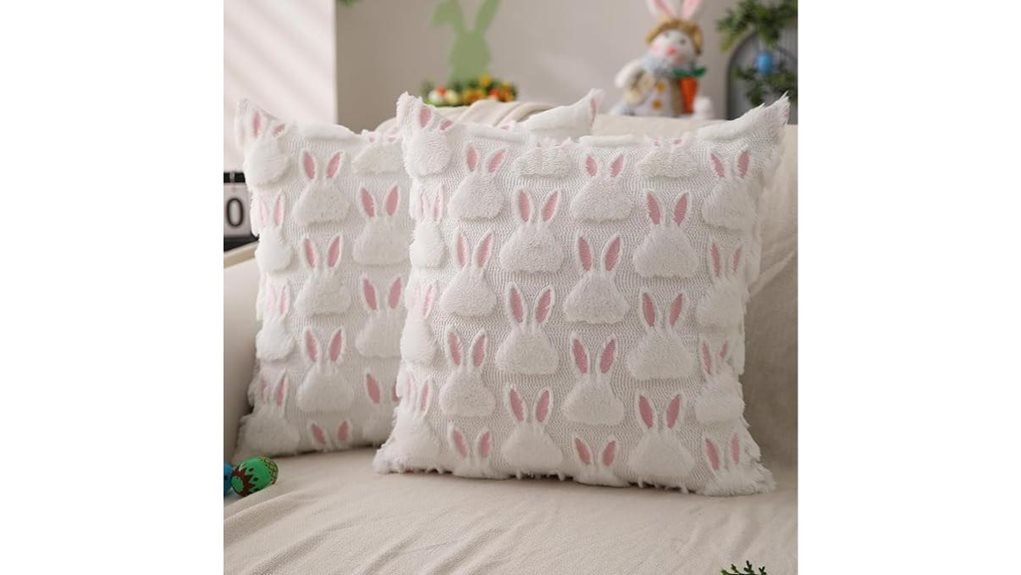 easter themed pillow cover set
