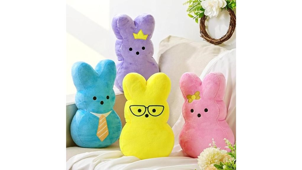 easter themed plush pillow