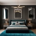 elegant dark bedroom decor