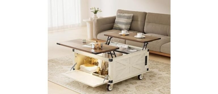 lift top storage table