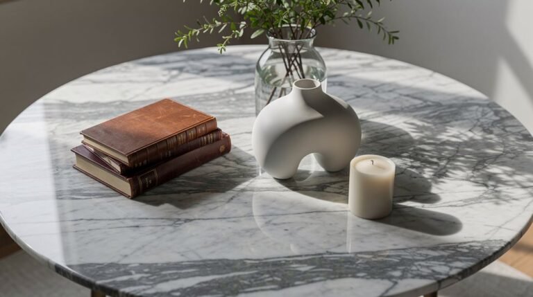 marble coffee table decor ideas