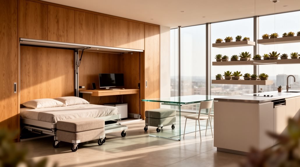 maximize versatile living spaces