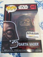 NEW FUNKO POP STAR WARS DARTH VADER #288 BRONZE AMAZON EXCLUSIVE