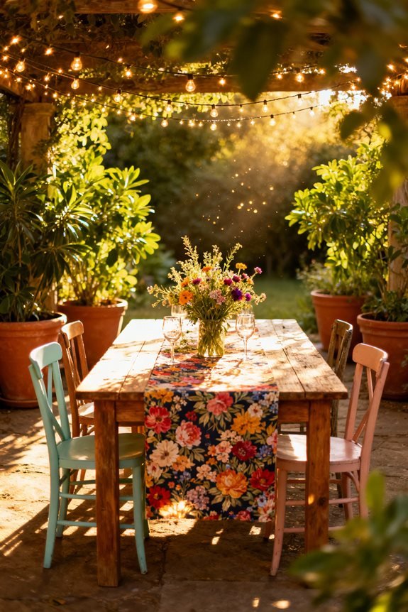 outdoor dining comfort design