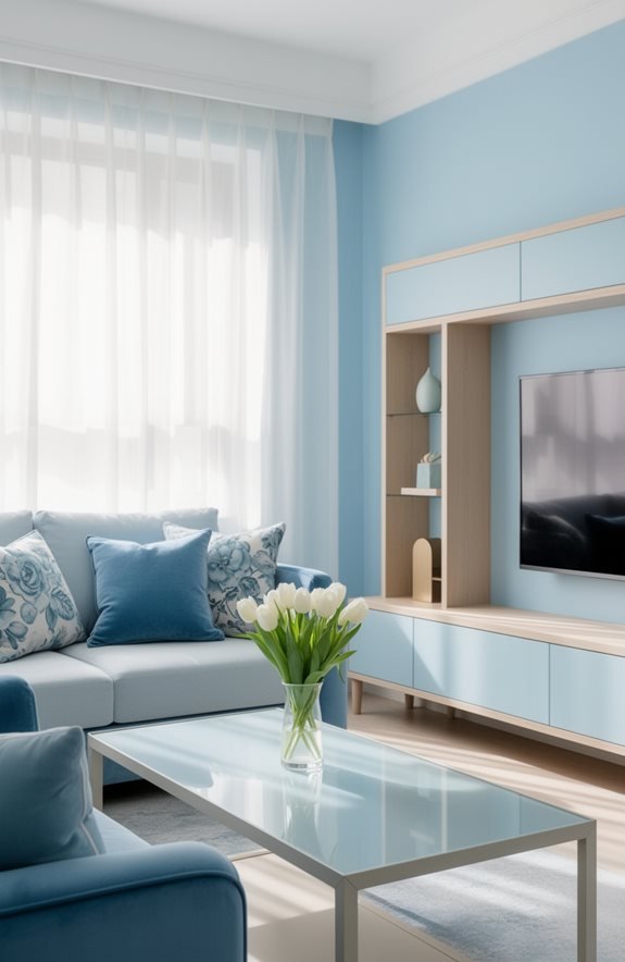 pastel blue cozy gatherings