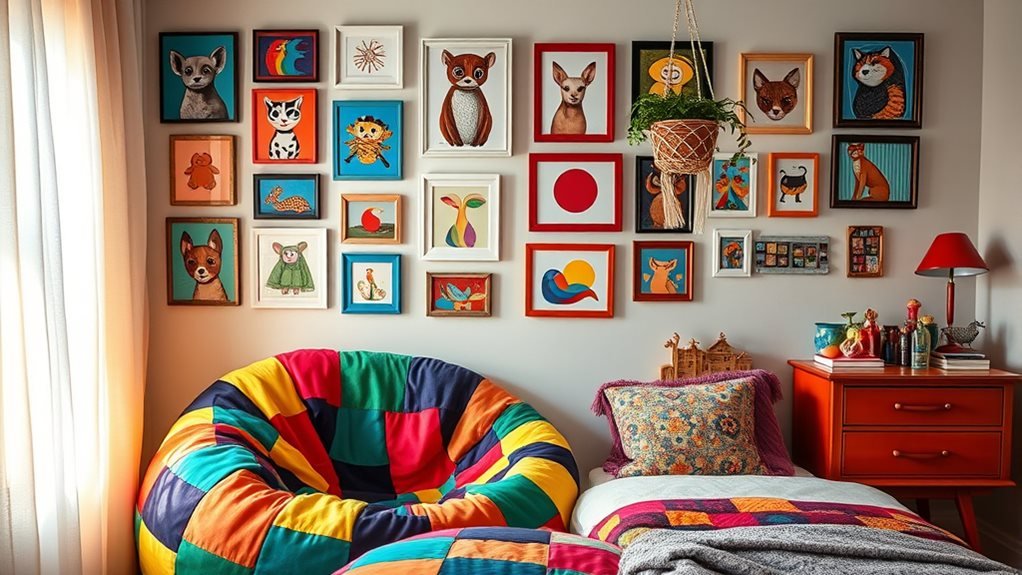 playful art reflects personality